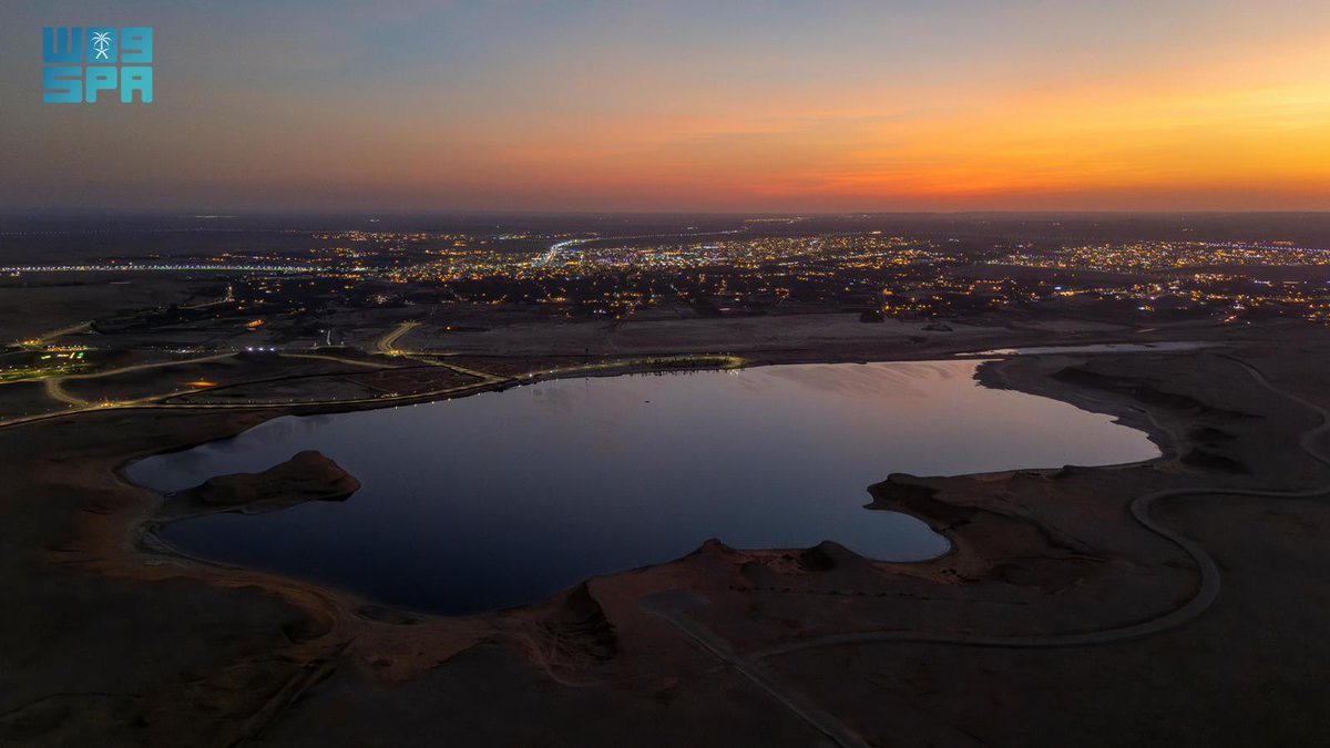 #صور_واس | غروب الشمس من بحيرة دومة الجندل.

#واس_جودة_الحياة