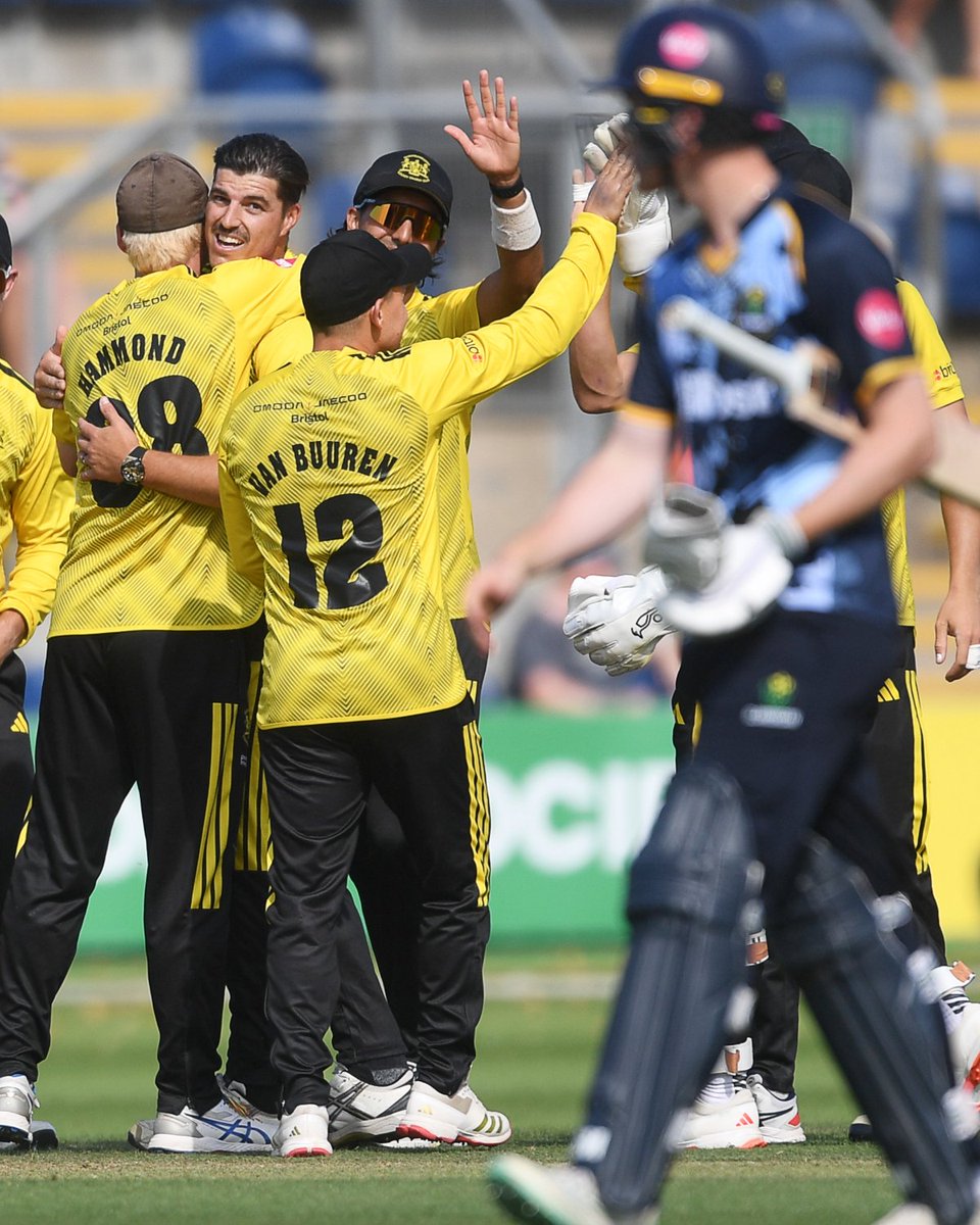 GlamCricket's tweet photo. RESULT: Gloucestershire win by 40 runs.
#GLAMvGLOS https://t.co/3xeegptvXi
