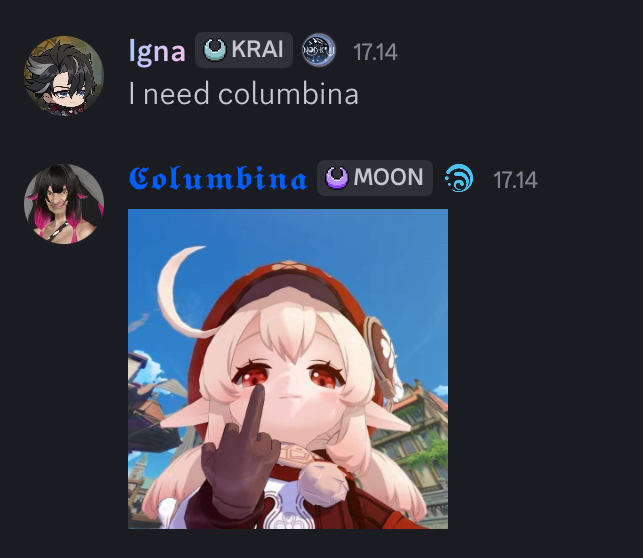 guess i wont be getting columbina