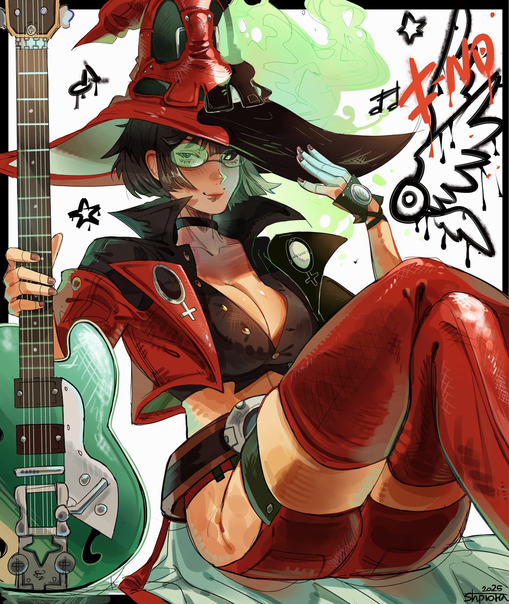 _shprota_'s tweet image. I-No🪽
#guiltygear