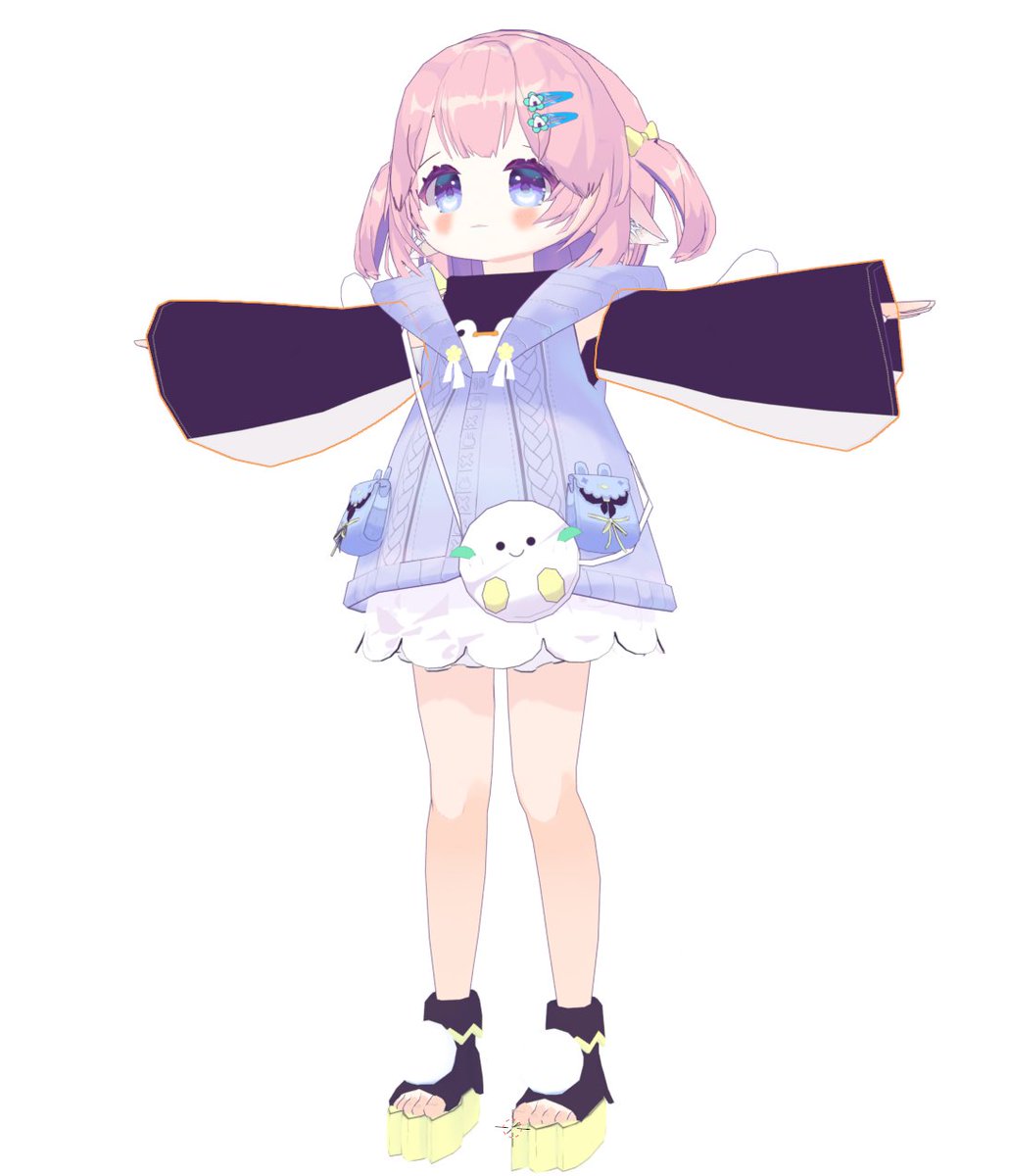 #blender
キャラモデルチュートリアル
テクスチャ終わったー