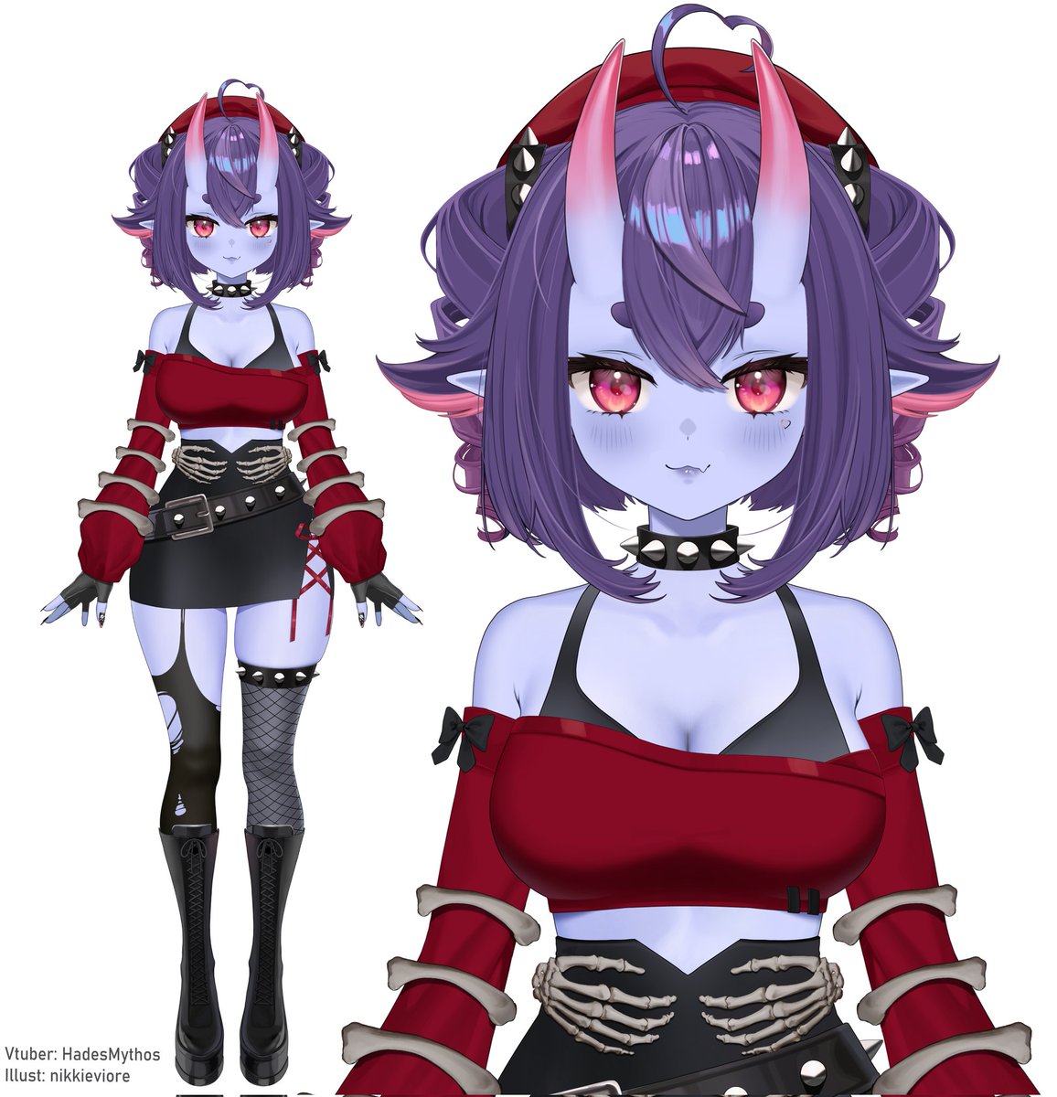 HadesMythos's tweet image. INTRODUCING ROCKER HADES!!!
SO EXCITED TO SHOW OFF MY NEW MODEL AAA
Design: @Panduck_penk
Live2D: @nikkieviore
Rigging: @SachiHitsu
