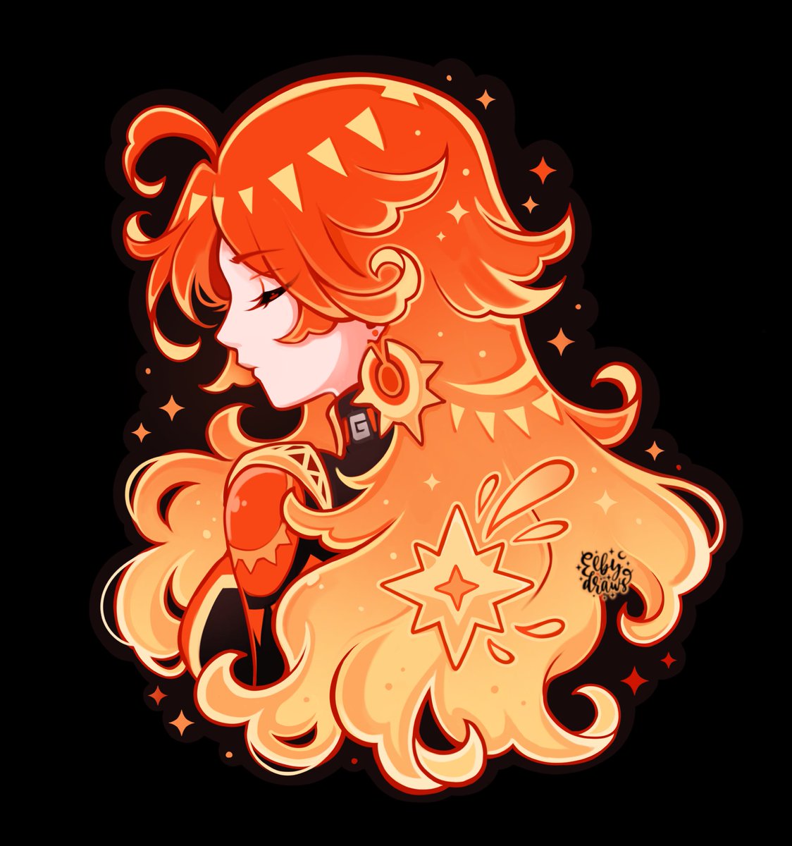 DrawsElby's tweet image. Mavuika 🔥
#GenshinImpact #mavuika #HoYoverse #Genshinfanart