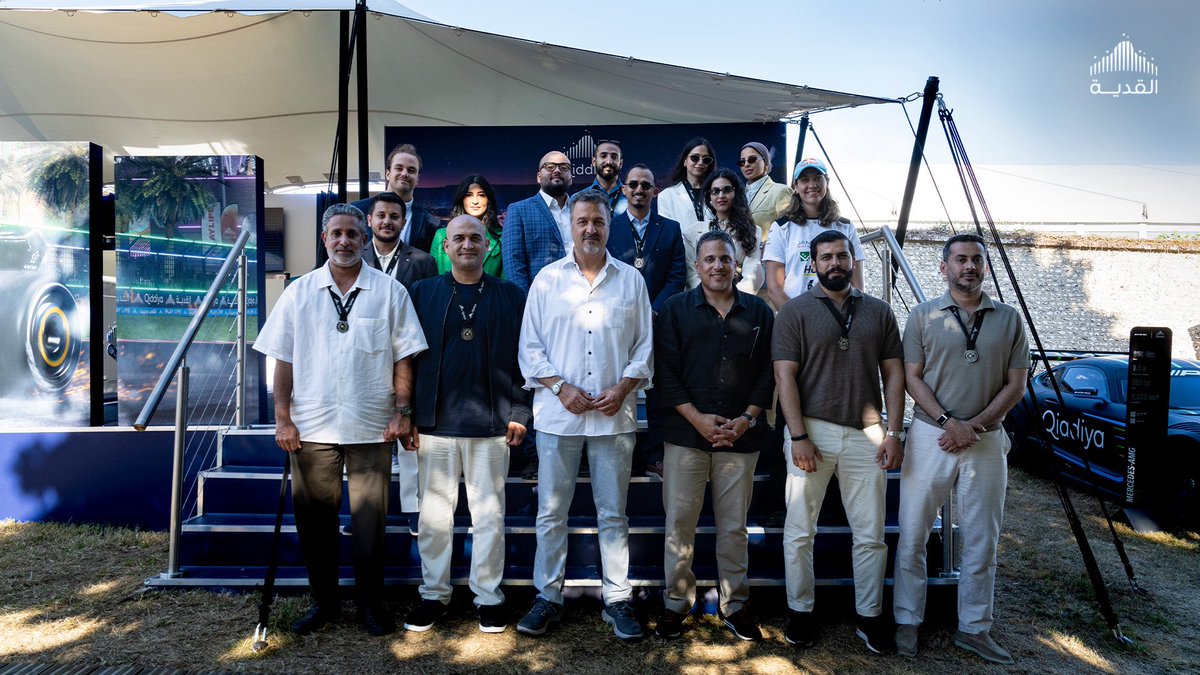 qiddiya's tweet image. سُعدنا باستقبال صاحب السمو الملكي الأمير بندر بن خالد الفيصل بن عبدالعزيز آل سعود، المستشار بالديوان الملكي ورئيس هيئة الفروسية، وصاحب السمو الملكي الأمير خالد بن سلطان بن عبدالله الفيصل آل سعود، رئيس مجلس إدارة الاتحاد السعودي للسيارات والدراجات النارية، وسعادة الشيخ سلمان بن…