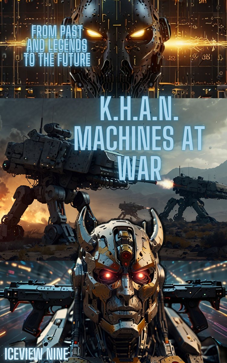 IceView_Nine's tweet image. Genghis Khan's conquest reimagined as a war of AIs in a post-human world.
USA amazon.com/dp/B0DRH3MNV3
UK amazon.co.uk/dp/B0DRH3MNV3
Canada amazon.ca/dp/B0DRH3MNV3
Australia amazon.com.au/dp/B0DRH3MNV3 #AI #Apocalyptic #scifibooks #BooksWorthReading #Cyberpunk
Like, share and comment.