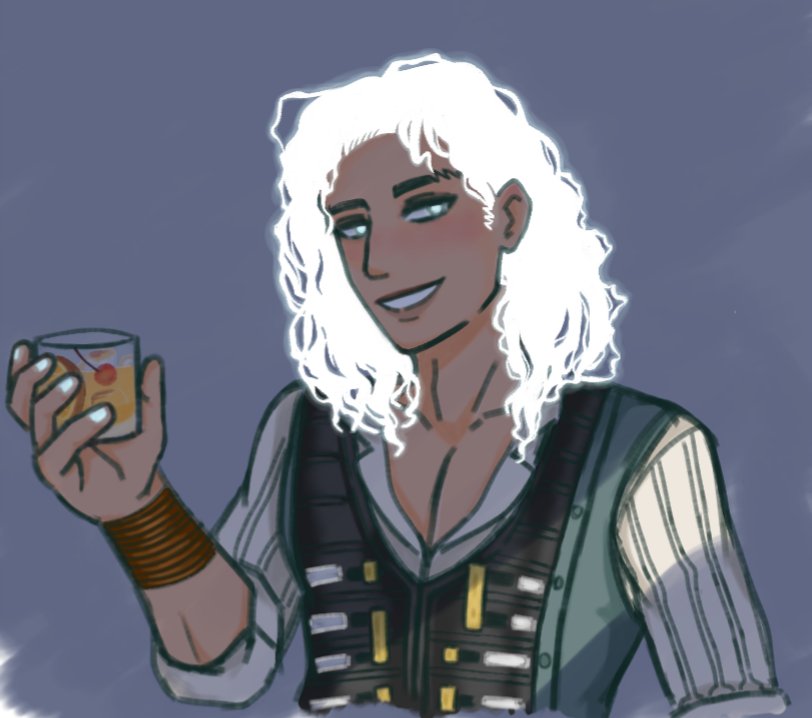 Prerona2411's tweet photo. I like the idea of Volt having a lights-on/lights-off situation with his hair haha (also just. Kinda wanted to see him with black hair?)
#dateeverything https://t.co/5CGjs13cBT
