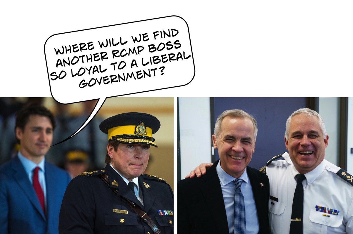 RCMP Commissioner Mike Duheme is responsible for investigating crimes committed by the Carney government.

That should work out just about as well as the last <a href="/rcmpgrcpolice/">RCMP</a> Commissioner, Brenda Lucki.