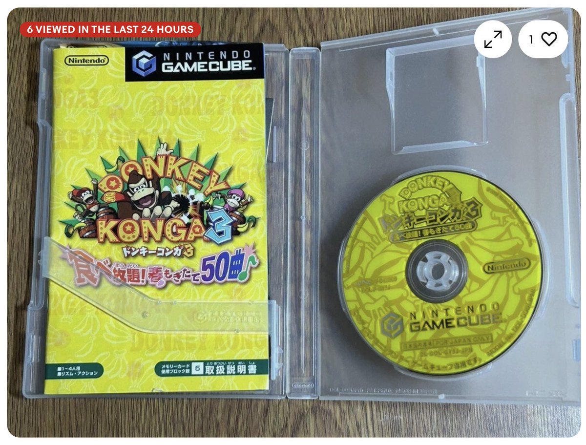 Since we hit our 50 benchmark to unlock all the bonus games in our #DonkeyKongBananza Marathon, how do we feel about adding ONE MORE bonus game at 60?

Donkey Konga 3 is a Japanese exclusive release!

Getting a hold of a JP Gamecube to play it is going to be pretty costly! 😅