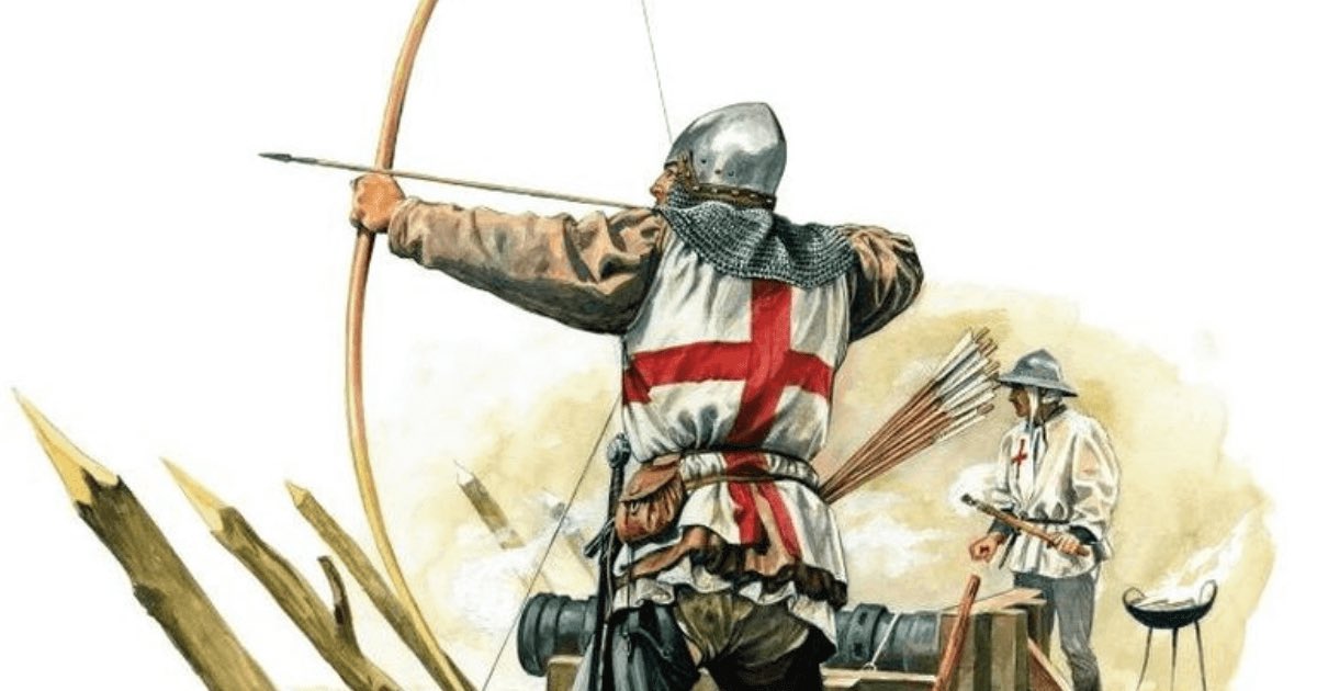dustinthedad's tweet image. The inexpensive English longbow destroyed expensive, heavily armored French knights at Agincourt.
A battle will happen soon where cheap drones destroy expensive armored vehicles and the nature of warfare will change forever.