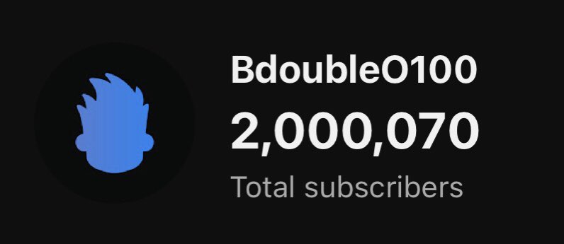 BdoubleO100's tweet image. I take no pride in this number. Only shock and gratitude are in my heart.
I’m shocked that this many people connected with me enough to be willing to take the action of hitting a “subscribe” button at some point over the last 14 years.
More than anything, I am grateful. For a…