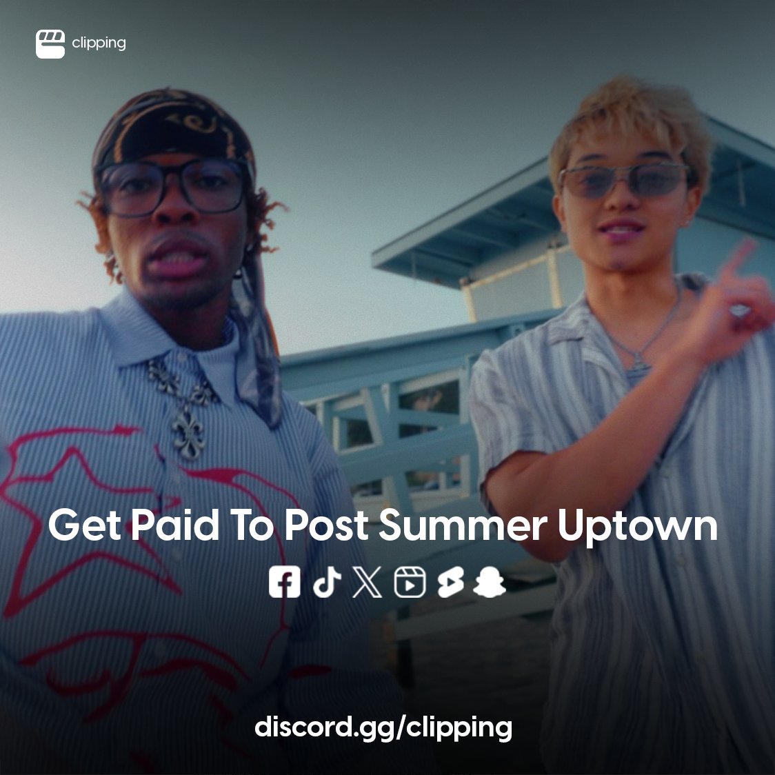 Get Paid To Post With JasonTheWeen &amp; D4vd's New Song

discord.gg/clipping