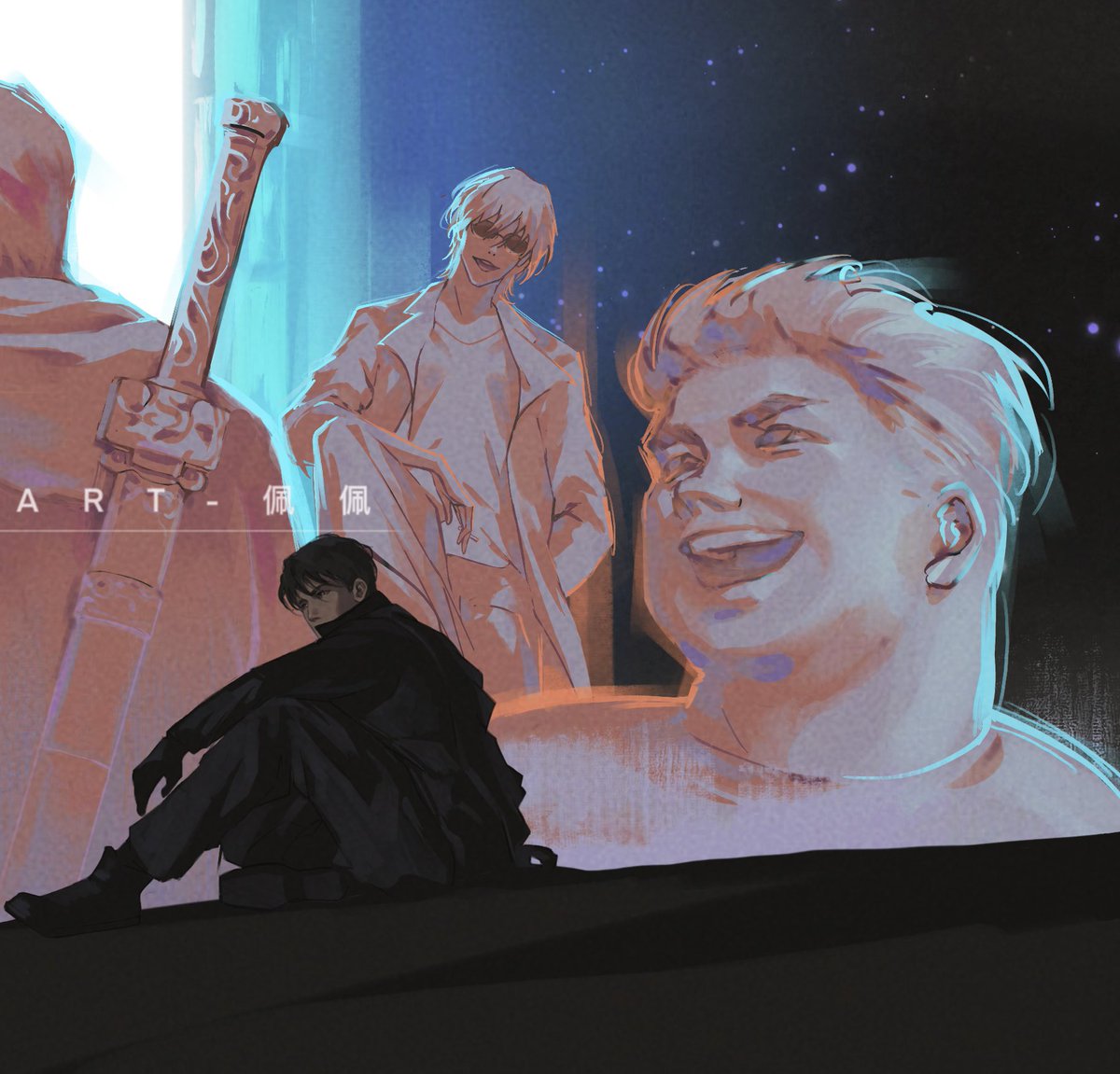 SPeijin's tweet image. 我本桀骜少年臣，不信鬼神不信人。 沙海 邪 #盗墓笔记 #thelosttomb