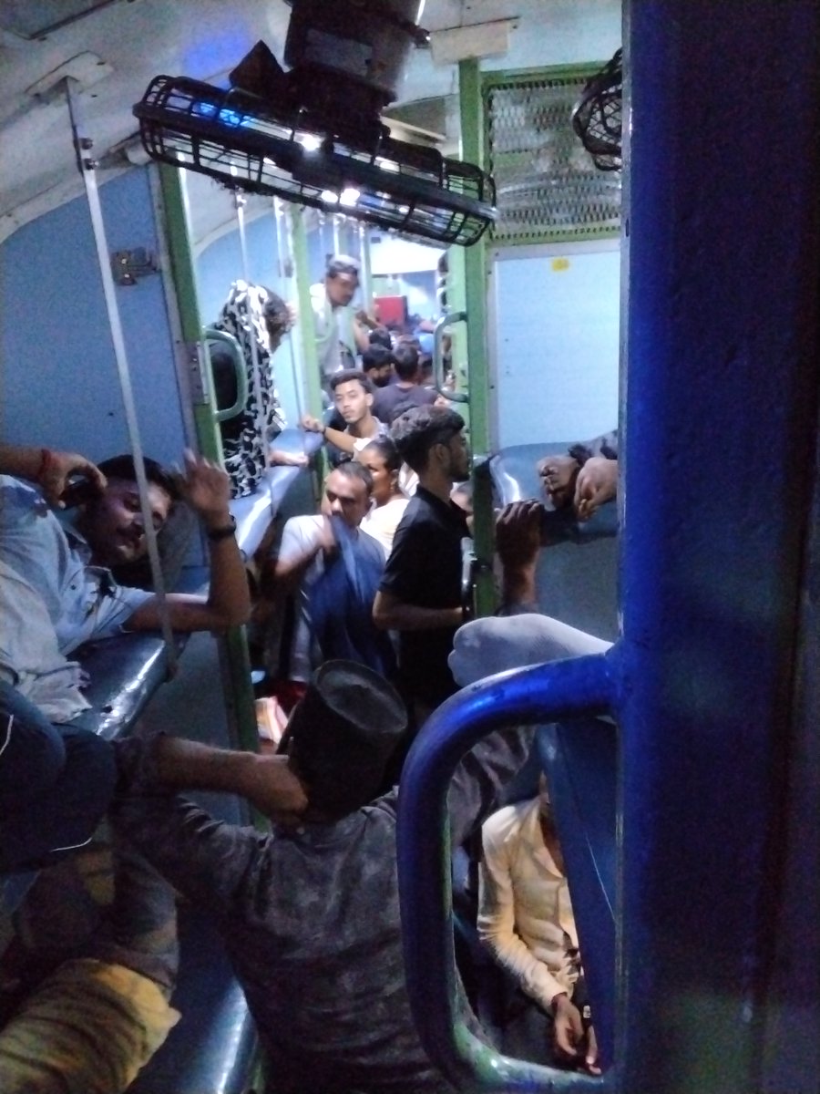 Train no 12108 , unauthorized passengers have occupied the gallery of S1 coach. Train is in aishbagh right now. They r making noise &amp;not letting the reserved passengers sleep peacefully at night. Pls remove them.
<a href="/RailMinIndia/">Ministry of Railways</a> <a href="/RailwaySeva/">RailwaySeva</a> <a href="/AshwiniVaishnaw/">Ashwini Vaishnaw</a> <a href="/PMOIndia/">PMO India</a> <a href="/RPF_INDIA/">RPF INDIA</a>  .