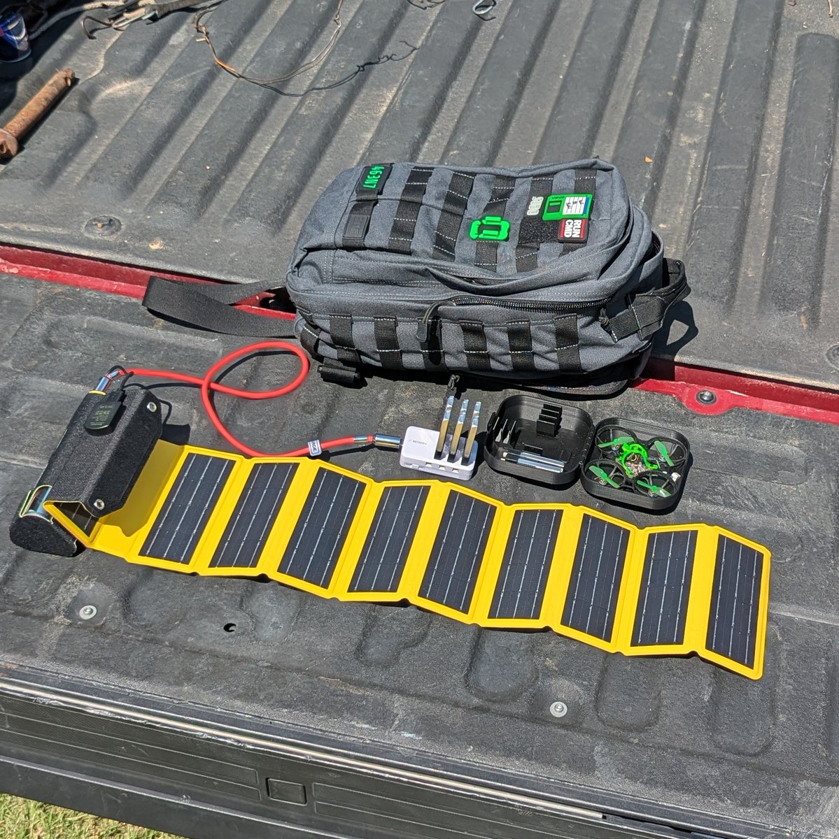 463N7 (@463n7_57) on Twitter photo On the go tiny whoop setup with <a href="/sharge_official/">SHARGE</a> battery and solar. <a href="/BETAFPV_2017/">BETAFPV</a> custom air75, not shown is my <a href="/eachinestore/">Eachine Store</a> ev300o and <a href="/RadioMasterrc/">RadioMaster</a> pocket in the <a href="/511Tactical/">5.11</a> bag. On the go tiny whoop setup with <a href="/sharge_official/">SHARGE</a> battery and solar. <a href="/BETAFPV_2017/">BETAFPV</a> custom air75, not shown is my <a href="/eachinestore/">Eachine Store</a> ev300o and <a href="/RadioMasterrc/">RadioMaster</a> pocket in the <a href="/511Tactical/">5.11</a> bag.