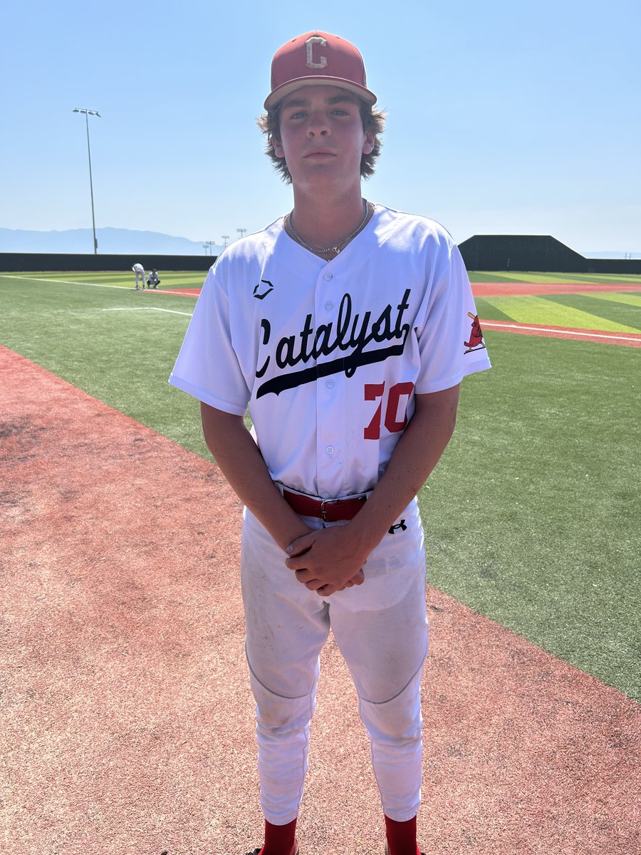 Five Tool New Mexico (@fivetoolnm) on Twitter photo F: Catalyst Cardinals 15/16U 7, Gameday Angels 2027 Morissette 3
PoG: <a href="/noahscanlan/">Noah Scanlan</a> 5IP, 4K, 0 ER F: Catalyst Cardinals 15/16U 7, Gameday Angels 2027 Morissette 3
PoG: <a href="/noahscanlan/">Noah Scanlan</a> 5IP, 4K, 0 ER