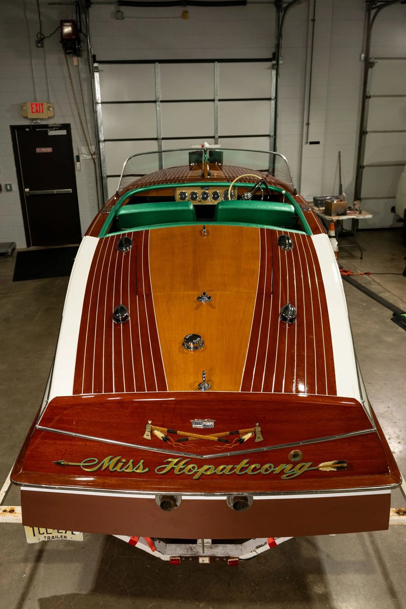 HemmingsNews's tweet image. One of only 60 made in 1961, this Chris Craft Capri Runabout is powered by a 283 V8 and comes with a custom trailer🛥️

Available Now bit.ly/4leZHin

#HemmingsFinds #ChrisCraft #VintageBoats