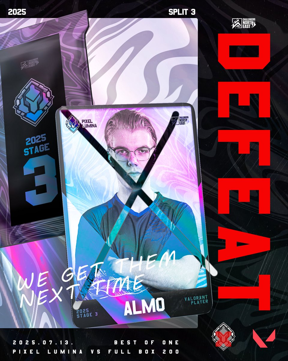 Made a comeback, but it wasn't enough today

GGWP Full Box 200

#NextTime #Valorant