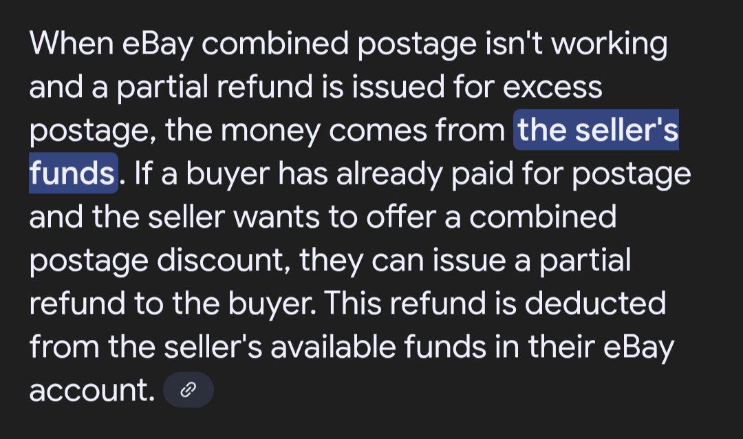 NoodleArtworks's tweet image. There should be another option:
@eBay_UK doesn&apos;t seem to allow combined shipping? I would have had to partially refund the customer and lose money on p+p for something less than a fiver. Such a weird bug which I&apos;ll assume is being fixed?