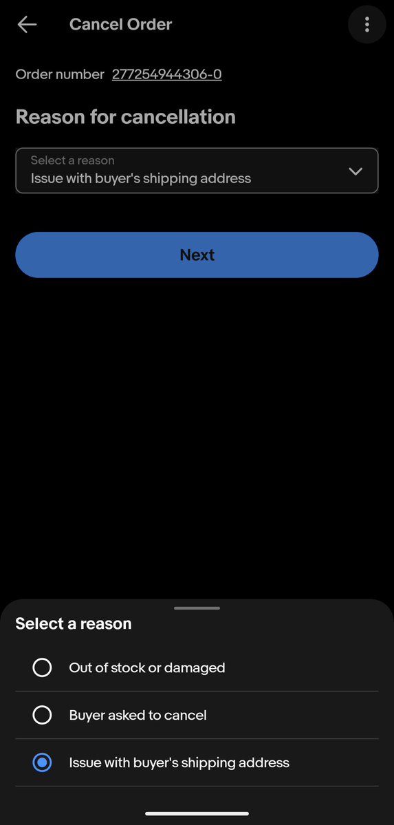 NoodleArtworks's tweet image. There should be another option:
@eBay_UK doesn&apos;t seem to allow combined shipping? I would have had to partially refund the customer and lose money on p+p for something less than a fiver. Such a weird bug which I&apos;ll assume is being fixed?