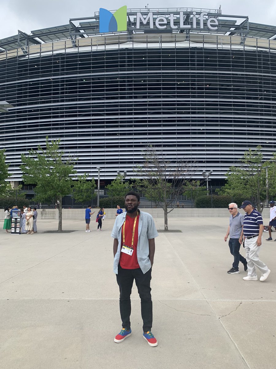 LukmanEvergreen's tweet photo. All good things come to an end. Beautiful experience. Proud to have been part of the #FIFAClubWorldCup2025 

Ghana 🇬🇭 boys representing at MetLife.

#CHEPSG https://t.co/RQnKsQ4LUU