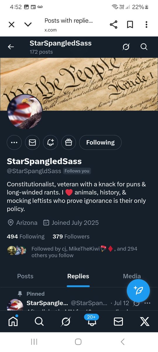 KJW (@hawkesbay69) on Twitter photo Here's a new veteran account that needs a boost please give <a href="/StarSpangldSass/">StarSpangledSass</a> a follow, repost 💪🫶👊💥💯🇺🇸🫡 Here's a new veteran account that needs a boost please give <a href="/StarSpangldSass/">StarSpangledSass</a> a follow, repost 💪🫶👊💥💯🇺🇸🫡
