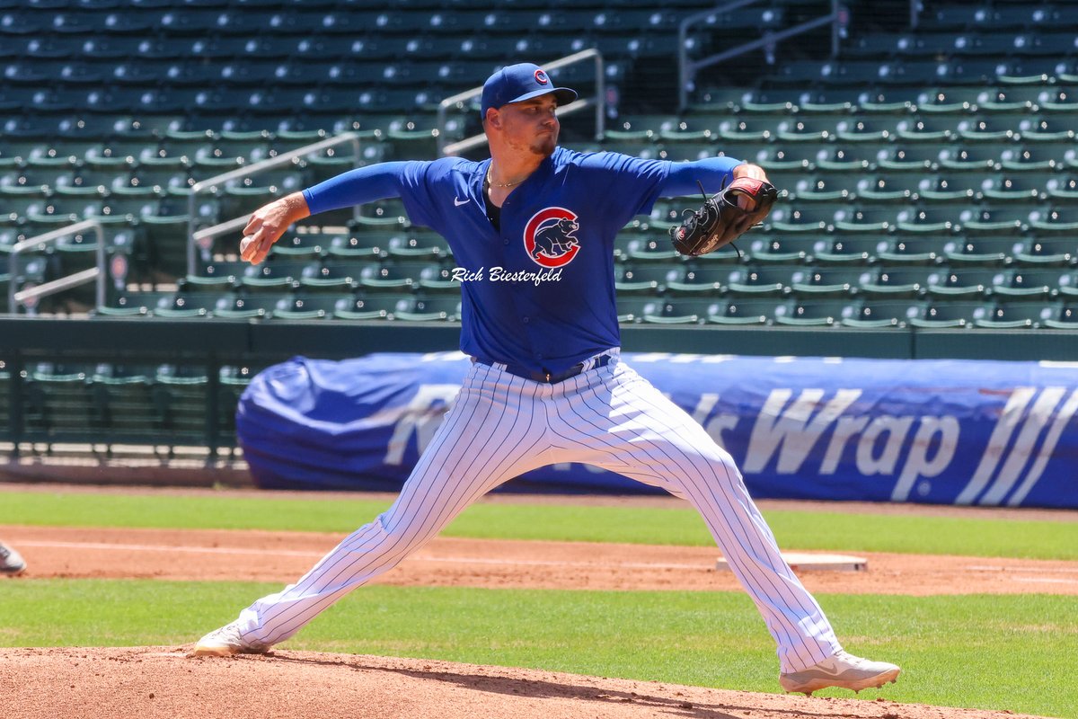 biest22's tweet image. Good to see Cubs pitcher @wpowell35 getting healthy and back in action on Saturday in the Arizona Complex League. #Cubs #CubsProspects #ACL2025