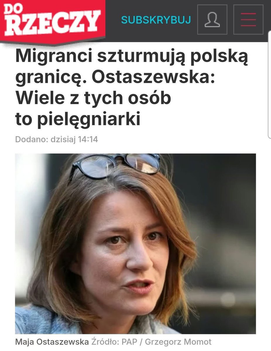To, co wypowiada pani Ostaszewska, zakrawa na kpinę z rozsądku i bezpieczeństwa Polaków.