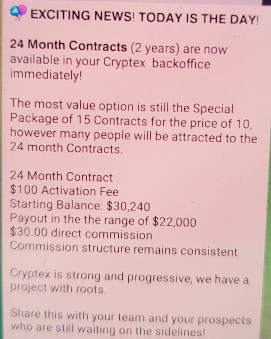 Burchardpro's tweet image. Hellow DEFI staking lovers, secure your contracts stackers.
2 year defi hybrid contract.
#stackbtc