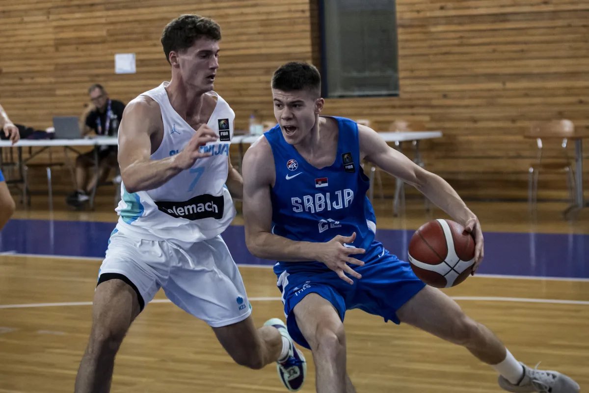 mmihailovic13's tweet image. Another all-around performance by Luka Savanović at the FIBA u20 with:
9 points (4/7 FG)
6 rebounds
3 assists
Available for 2025!
#FIBAU20 #NextUp