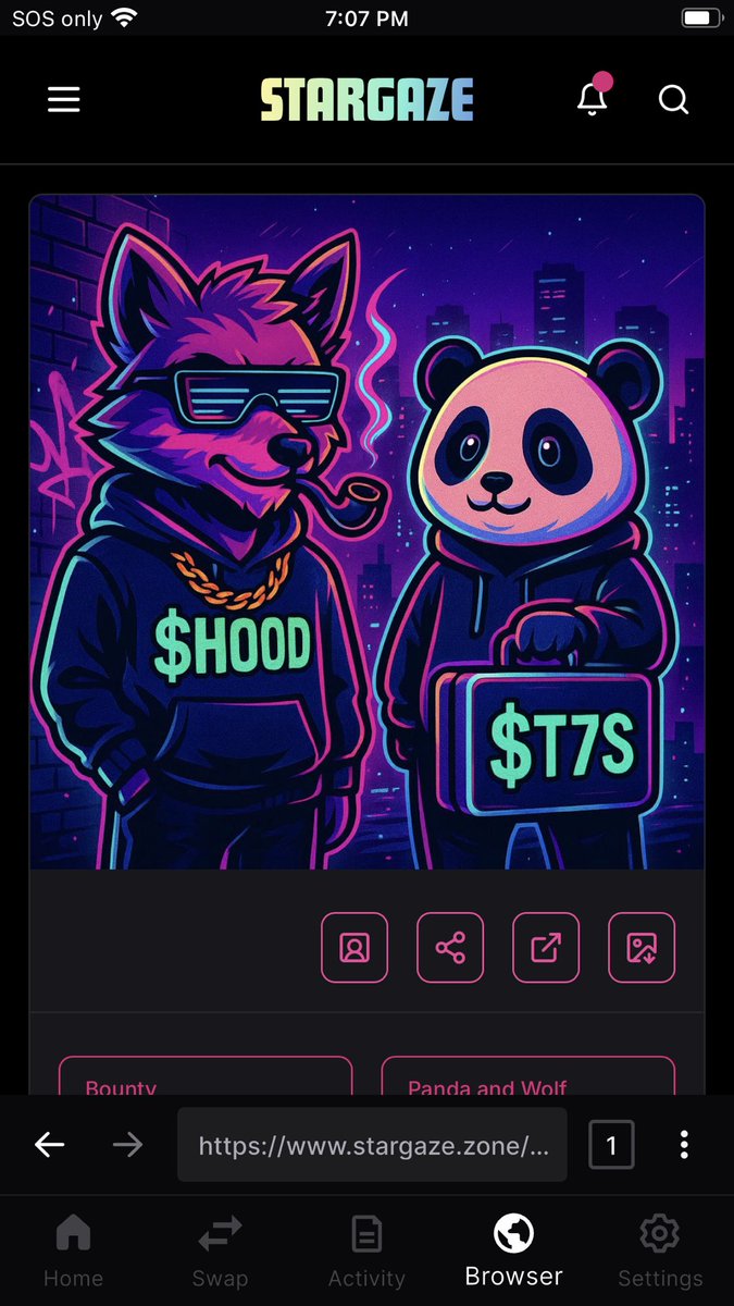 WolfHunters / Werewolves (@wolfhunters_nft) on Twitter photo This โBounty NFTโ. First of its kind will go up for auction on <a href="/StargazeZone/">Stargaze โจ๐ญ</a> tomorrow.
What does Bounty NFT mean? pretty simple higher the auction price the higher your bounty for winning the auction. Bounty prices will be in comments ๐. This โBounty NFTโ. First of its kind will go up for auction on <a href="/StargazeZone/">Stargaze โจ๐ญ</a> tomorrow.
What does Bounty NFT mean? pretty simple higher the auction price the higher your bounty for winning the auction. Bounty prices will be in comments ๐.
