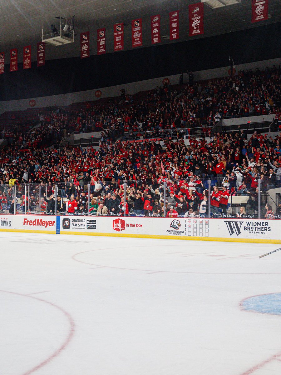 pdxwinterhawks's tweet photo. Happy National Barn Day! 🌹

We can’t wait to welcome you back to the new and improved Glass Palace as we celebrate 50 years of Winterhawks hawkey this season! https://t.co/OxKXG1kWj2