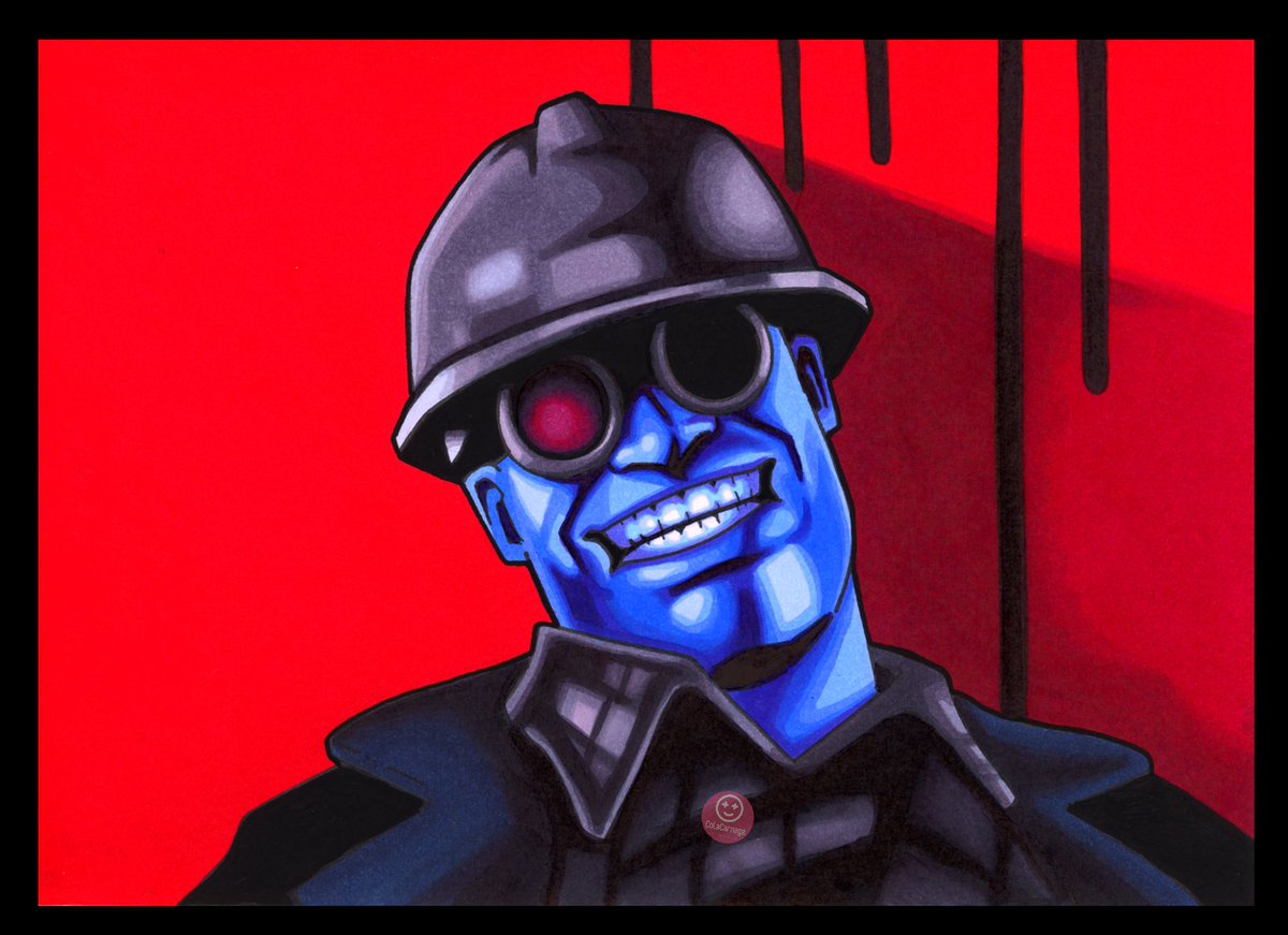 ColaCarnage's tweet image. Another Emesis Blue screenshot redraw! The shadow effect here worked better than expected, which was a happy accident.
#Teamfortress2 #tf2 #emesisblue