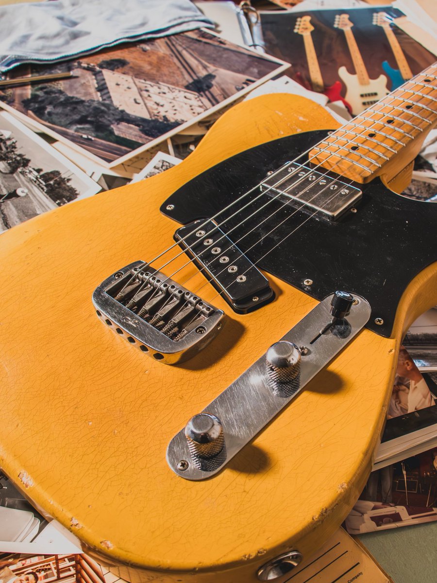 G&L Guitars (@gandlguitars) on Twitter photo G&L Custom Shop light aged ASAT Special Bluesboy in nitrocellulose lacquer Butterscotch Blonde over pine, 1-ply black guard, quartersawn maple neck with nitrocellulose lacquer Vintage Tint Gloss finish, Kluson tuners. Built for <a href="/SweetwaterSound/">Sweetwater</a>. G&L Custom Shop light aged ASAT Special Bluesboy in nitrocellulose lacquer Butterscotch Blonde over pine, 1-ply black guard, quartersawn maple neck with nitrocellulose lacquer Vintage Tint Gloss finish, Kluson tuners. Built for <a href="/SweetwaterSound/">Sweetwater</a>.