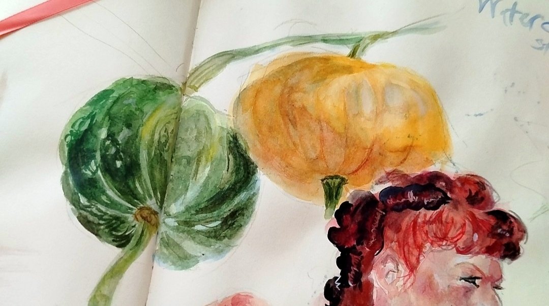 teablueberryy's tweet image. Not fanart or anything but here is a little watercolor study I'm proud of