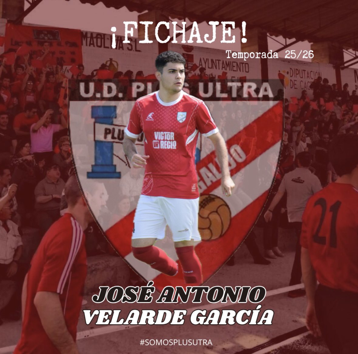 📣 𝗙𝗜𝗖𝗛𝗔𝗝𝗘 | Jose Antonio, nuevo jugador.

Defensa central polivalente que puede actuar como lateral, vuelve a su casa en su primer año de absoluto.

¡Bienvenido a casa!

Aúpa Plus ultra
❤️🖤