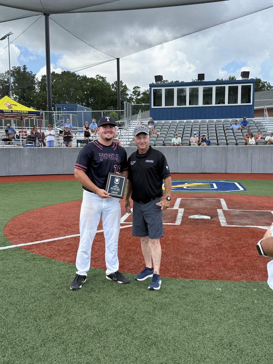 Also big congrats to our State Tournament MVP Ethan Cates of <a href="/baseballtrooper/">Mooreville Baseball</a> who had a blistering weekend at the plate(7-11, .636, 8 R, 11 RBIs, 1 2B, 2 3Bs, 2 HRs)