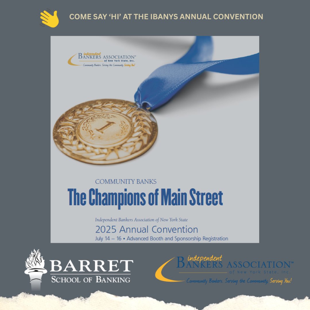 Barret School (@barretbanking) on Twitter photo Howdy to all of our New York community banking friends. Make sure you find <a href="/ByronEarnheart/">Byron Earnheart</a> at the convention this week and say hello. Howdy to all of our New York community banking friends. Make sure you find <a href="/ByronEarnheart/">Byron Earnheart</a> at the convention this week and say hello.