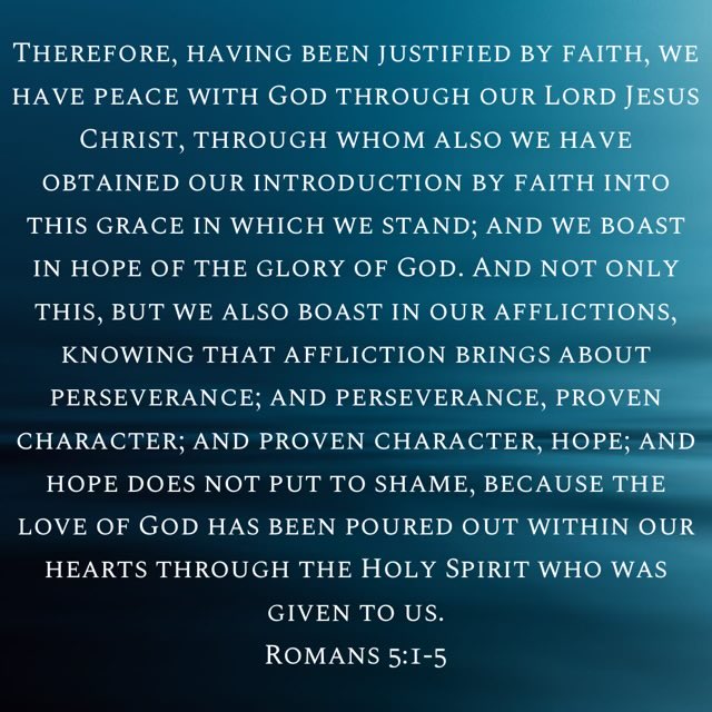 Good morning Familia. 🌅
All of us struggle with the weakness of the flesh and sin.  For most people, tribulation or affliction breaks the spirit, leads them to despair, and causes them to abandon all hope.  

Not so for the Christians, because even if we lose everything the
