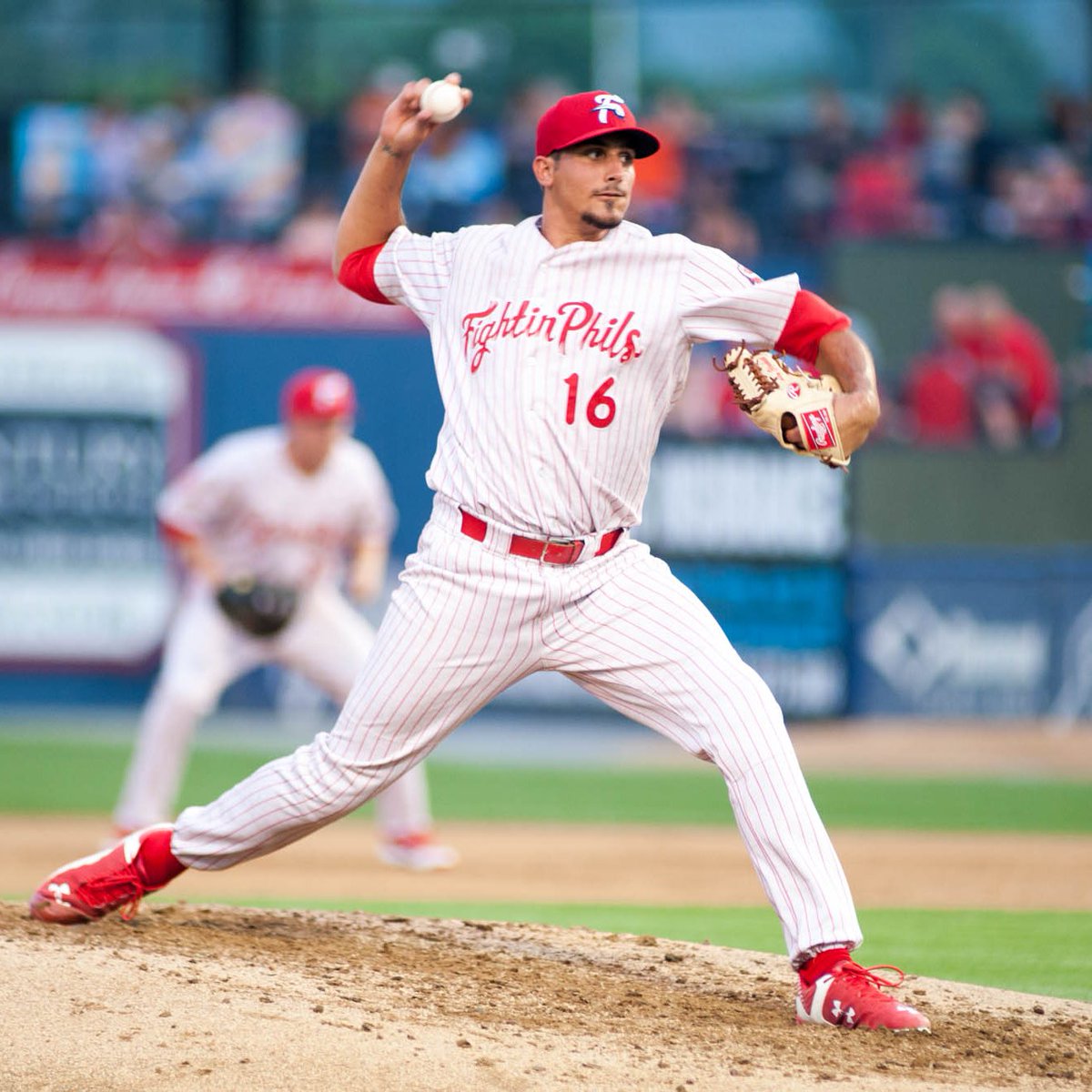 jstarr1999's tweet image. 2015 Fightin Phil Zach Eflin will make a rehab start for Chesapeake today against his former team.
Series finale set to get underway at 1:35. Pregame starts at 1:20 on 830WEEU.com!
