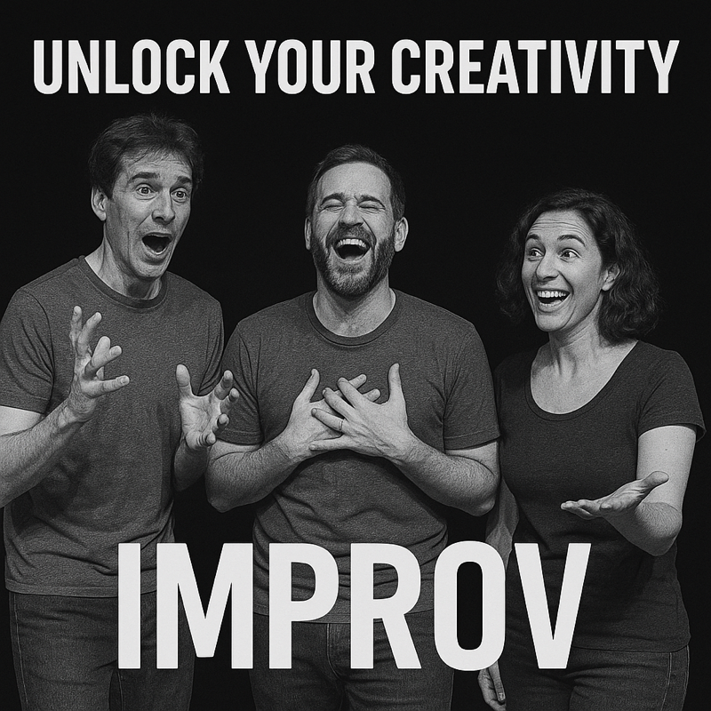 ImprovDa's tweet image. Unlock Your Creativity

🎭 Stuck in routine? Improv breaks mental patterns, sparking creativity and joy.
Join us and surprise yourself.

#CreativeFlow #ImprovClass #UnlockPotential #FunDaMentalImprov