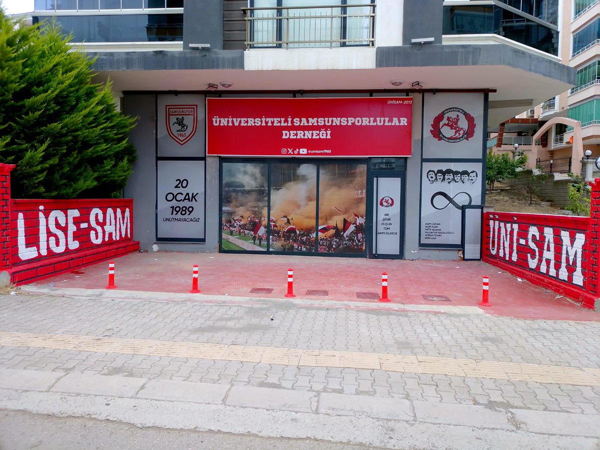 Üniversiteli Samsunsporlular Derneği (ÜNİ-SAM) olarak dernek yerimizin hazırlıkları tüm hızıyla devam ediyor🔥

Yakın zamanda açılışını gerçekleştirmeyi planladığımız dernek yerimiz, Atakum Yenimahalle’de Fatih Caddesi üzerinde siz değerli üyelerimizi ve gönüldaşlarımızı