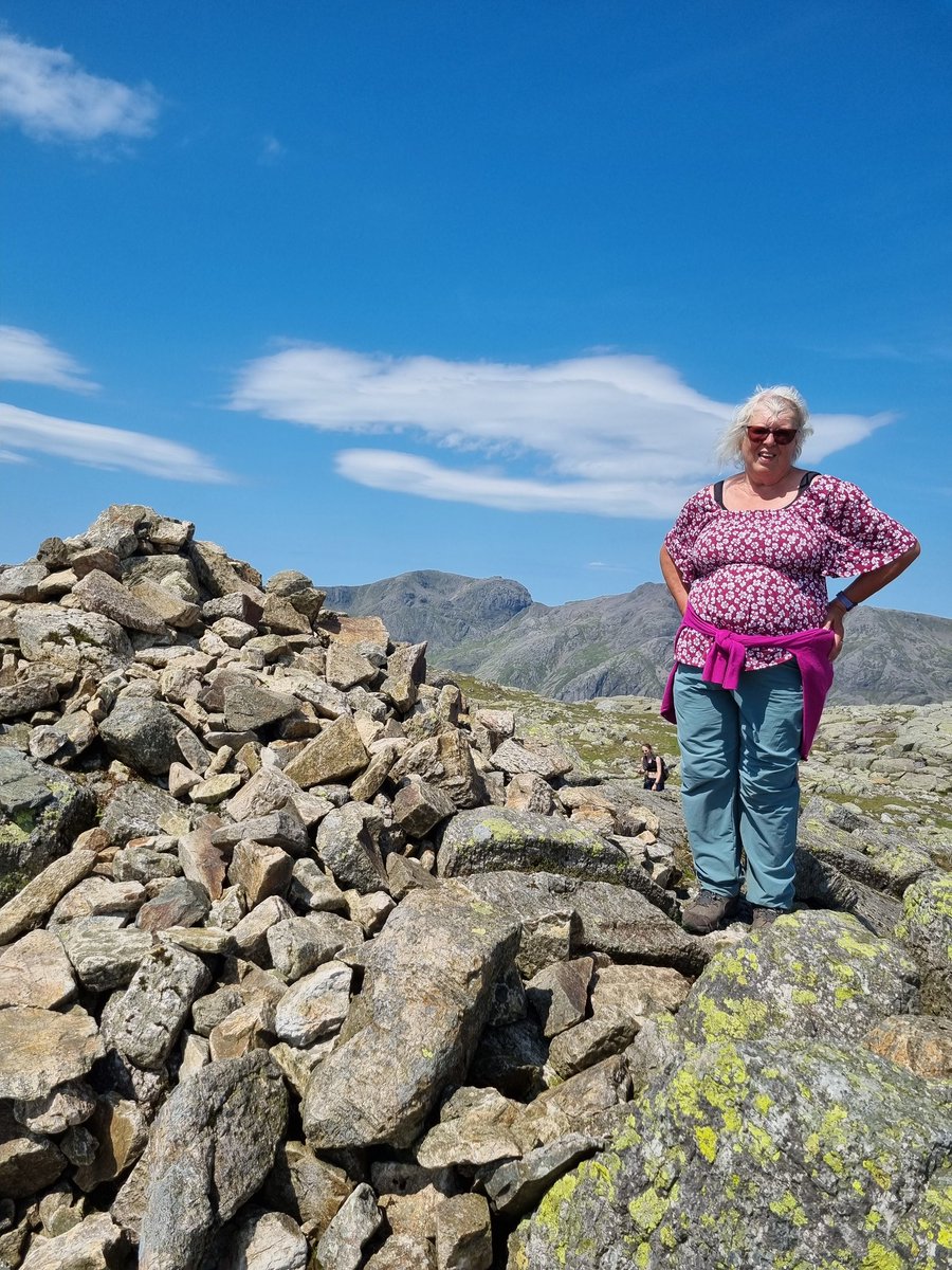 Sheila Gregory (@sheilag17662835) on Twitter photo Today's #Wainwrightwalk was Crinkle Crags new to us , but one of my late mam's favourites. Went up from Wrynose easy for over 65s. On the hill before 8 to beat the heat and get parked. Langdale, full of right idiots fly camping everywhere this am.<a href="/keswickbootco/">Keswick boot co</a> #LakeDistrict Today's #Wainwrightwalk was Crinkle Crags new to us , but one of my late mam's favourites. Went up from Wrynose easy for over 65s. On the hill before 8 to beat the heat and get parked. Langdale, full of right idiots fly camping everywhere this am.<a href="/keswickbootco/">Keswick boot co</a> #LakeDistrict