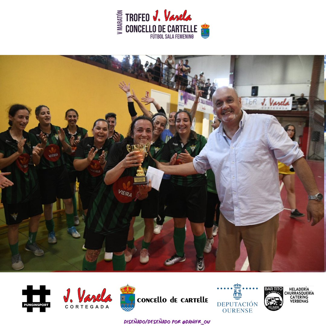 CartelleMaraton's tweet photo. O Grupo Desportivo Tougués rematou a súa aventura no torneo como cuartas, parabéns! 🎉

#venaoutomuro #outomuroesFSF #cartelle https://t.co/0lsbbG2Qb1
