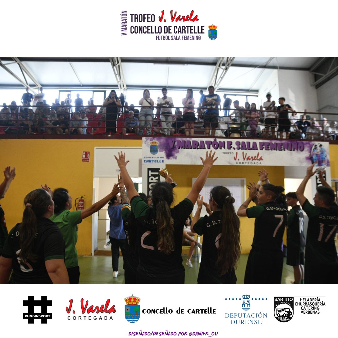 CartelleMaraton's tweet photo. O Grupo Desportivo Tougués rematou a súa aventura no torneo como cuartas, parabéns! 🎉

#venaoutomuro #outomuroesFSF #cartelle https://t.co/0lsbbG2Qb1