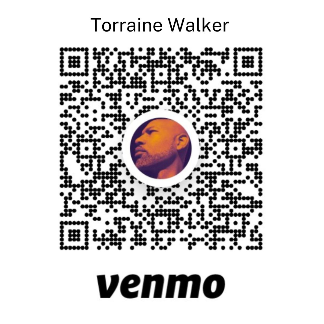 TorraineWalker's tweet image. Help me keep bringing you real conversations! Click the link or scan the QR Code to support via Venmo: venmo.com/TorraineWalker