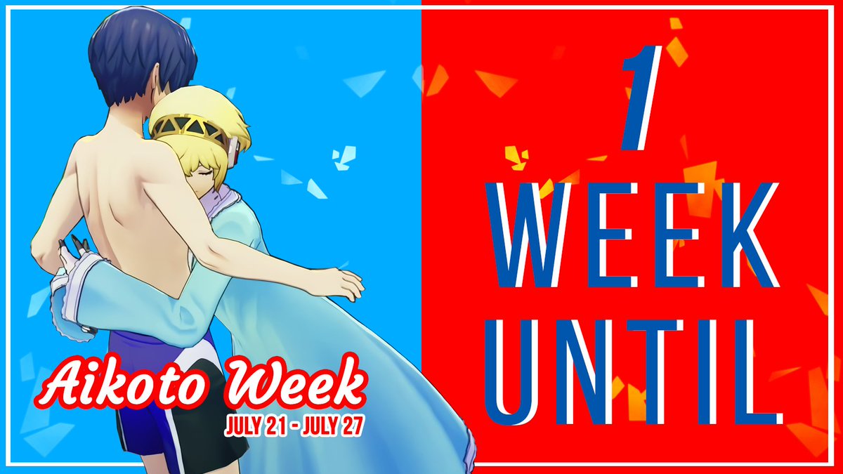 💙We are in the final stretch to start the event! Isn't it exciting?💛

It starts in Japan time (GMT+9) but you are free to post according to your time zone!

#AikotoWeek2025 #Persona3 #P3R #Aikoto #主アイ #주아이 #主艾