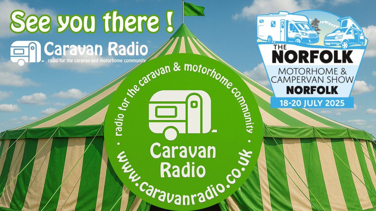 Warners Shows come and see Caravan Radio at the Caravan Radio Big Top Tent for all your Daytime Entertainment including the Silent Disco on Friday and Saturday. We'll also be broadcasting live across the weekend. Come and say hello !! Listen at caravanradio.co.uk