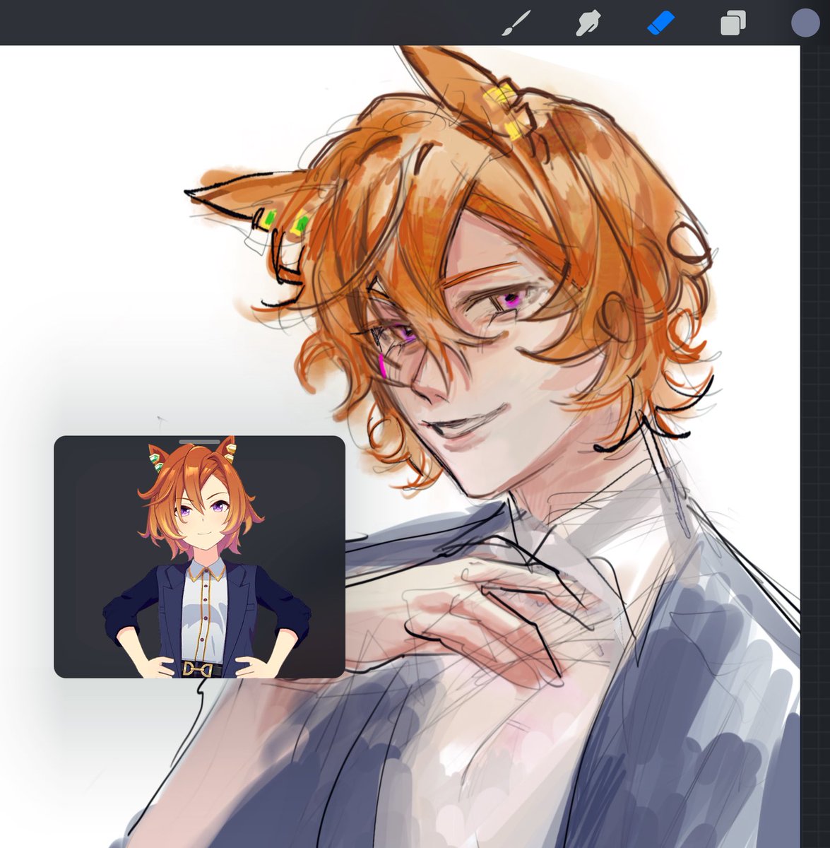 Kathiv21's tweet image. #umamusume I’m trying