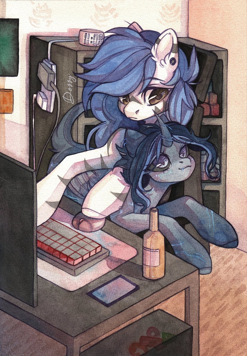 dorry_b_'s tweet image. #mlp #art #mlpart