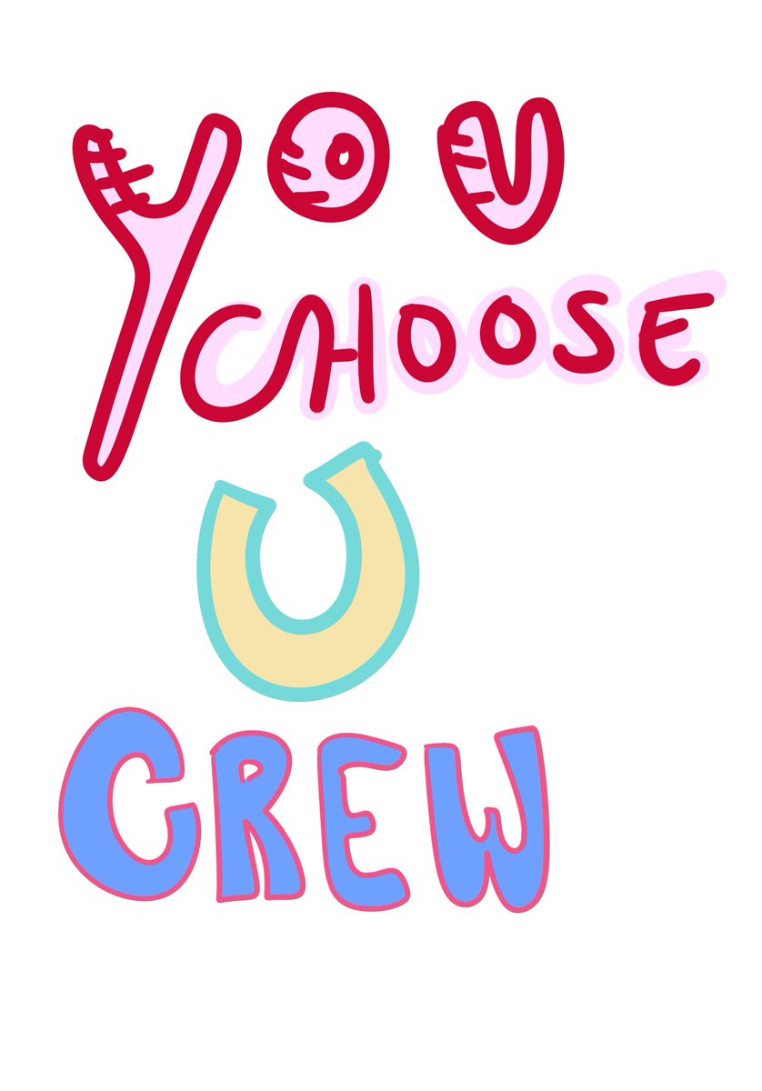 the crew u choose - better when it’s mutually chosen &amp; then that friend crew can blast off